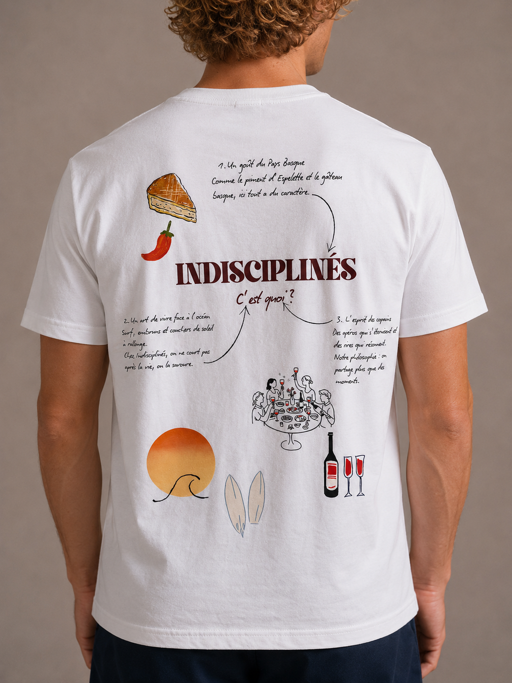 T-shirt INDISCIPLINÉS