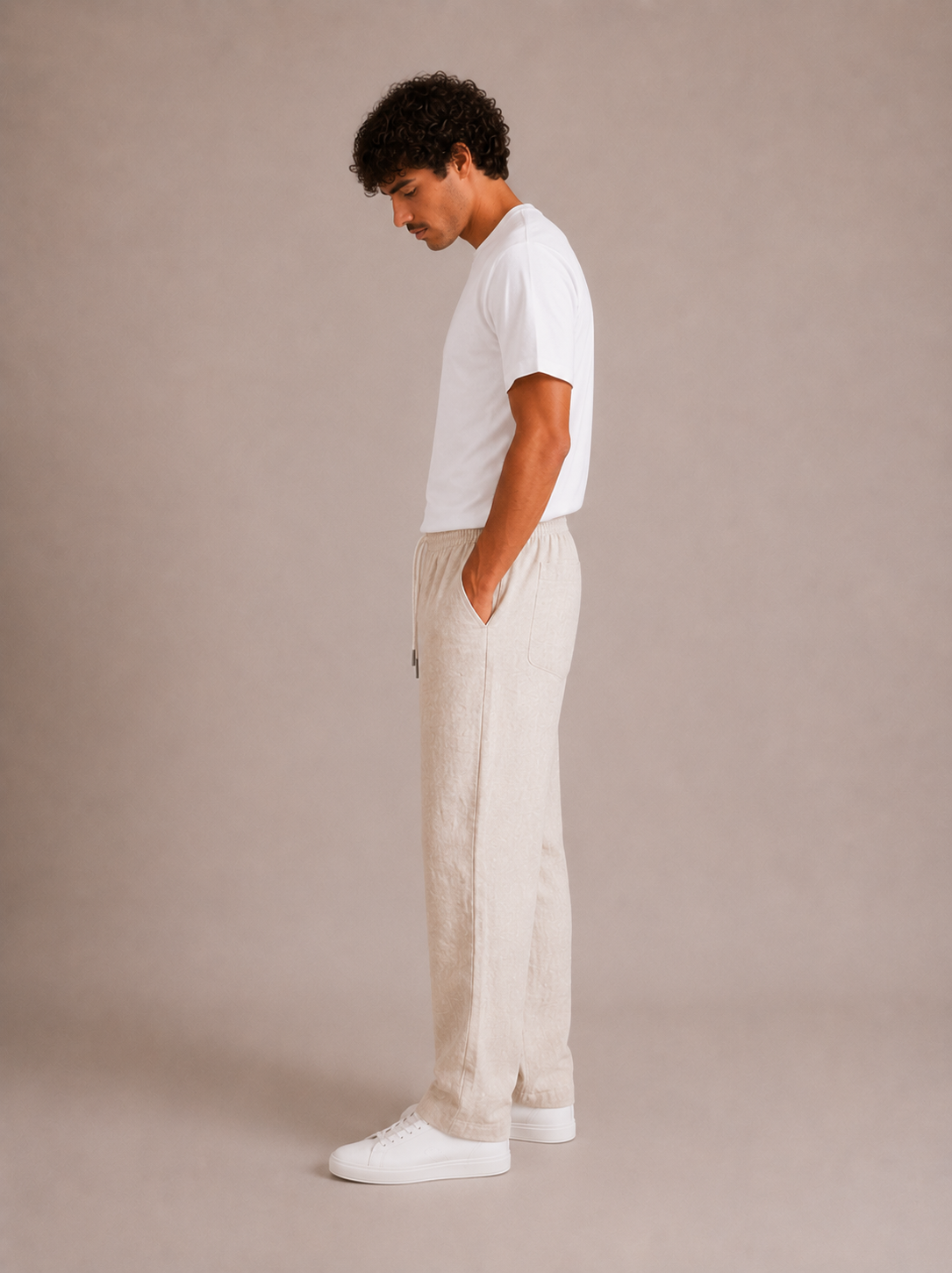 Pantalon en lin