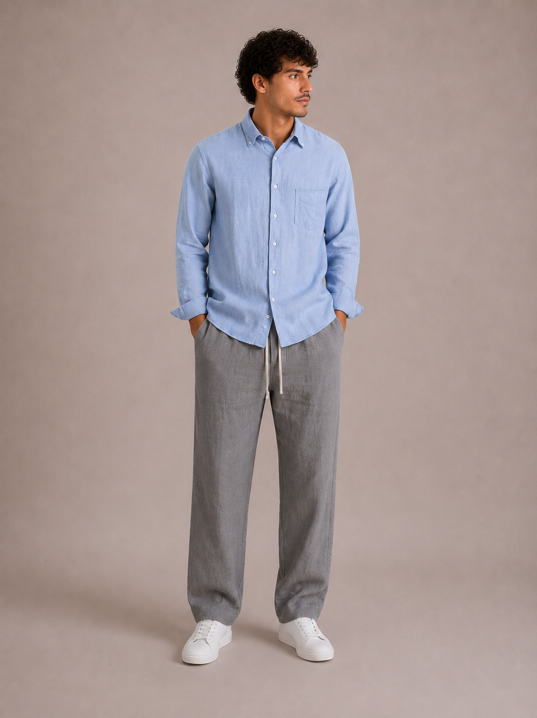 Pantalon en lin
