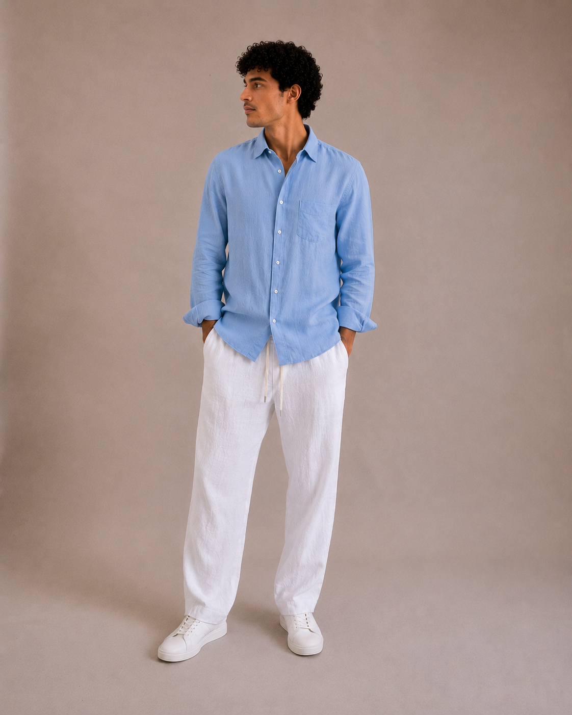 Pantalon en lin