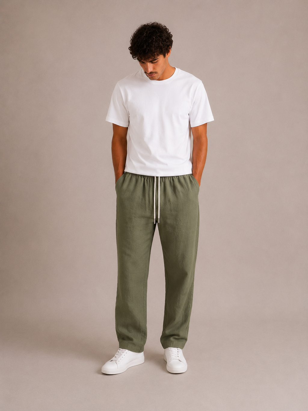 Pantalon en lin