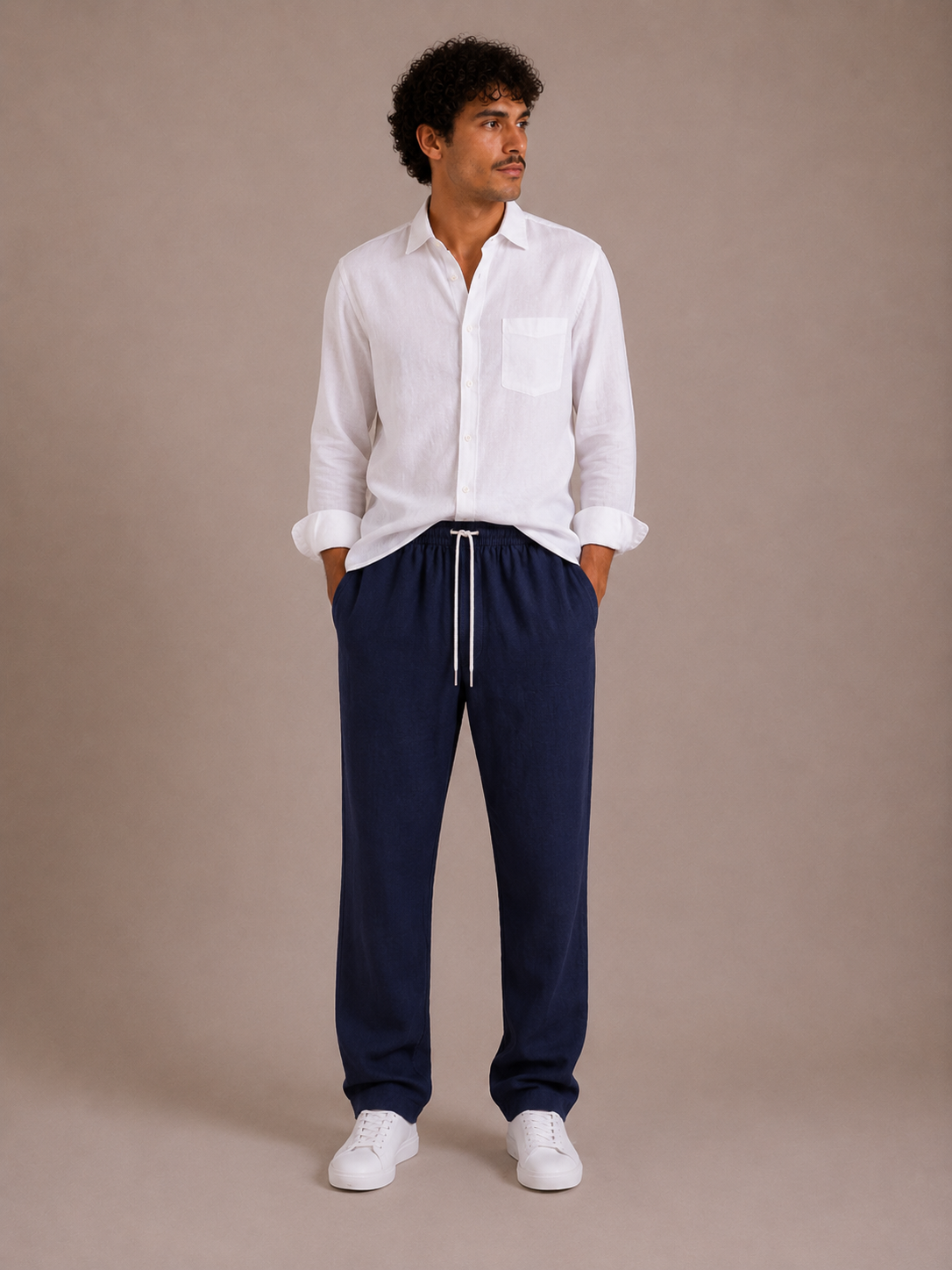 Pantalon en lin