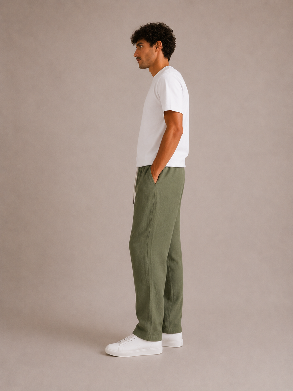 Pantalon en lin