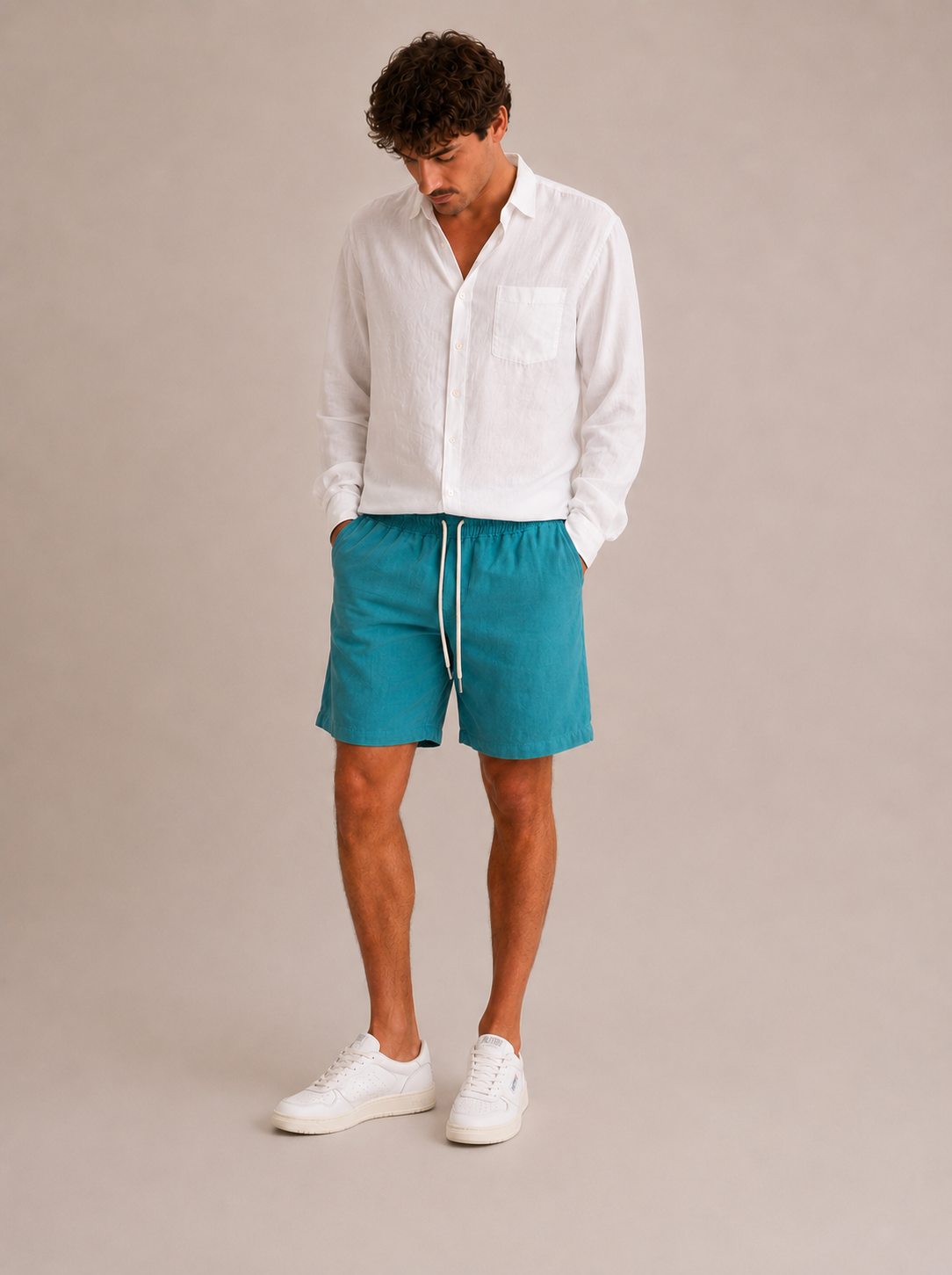 Short en lin