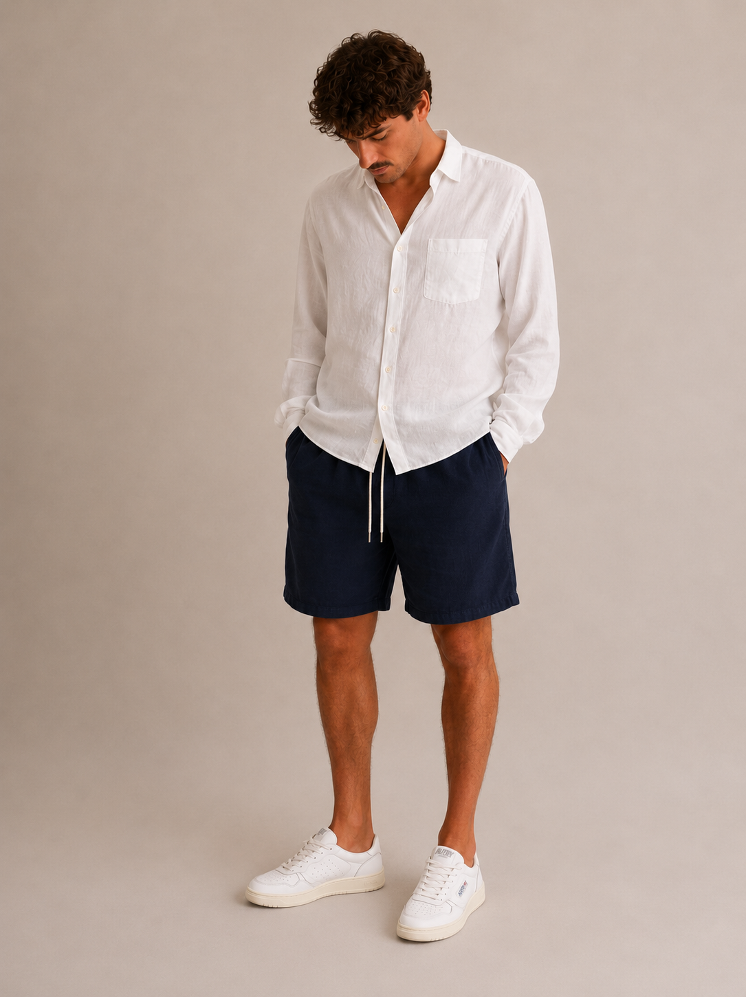 Short en lin