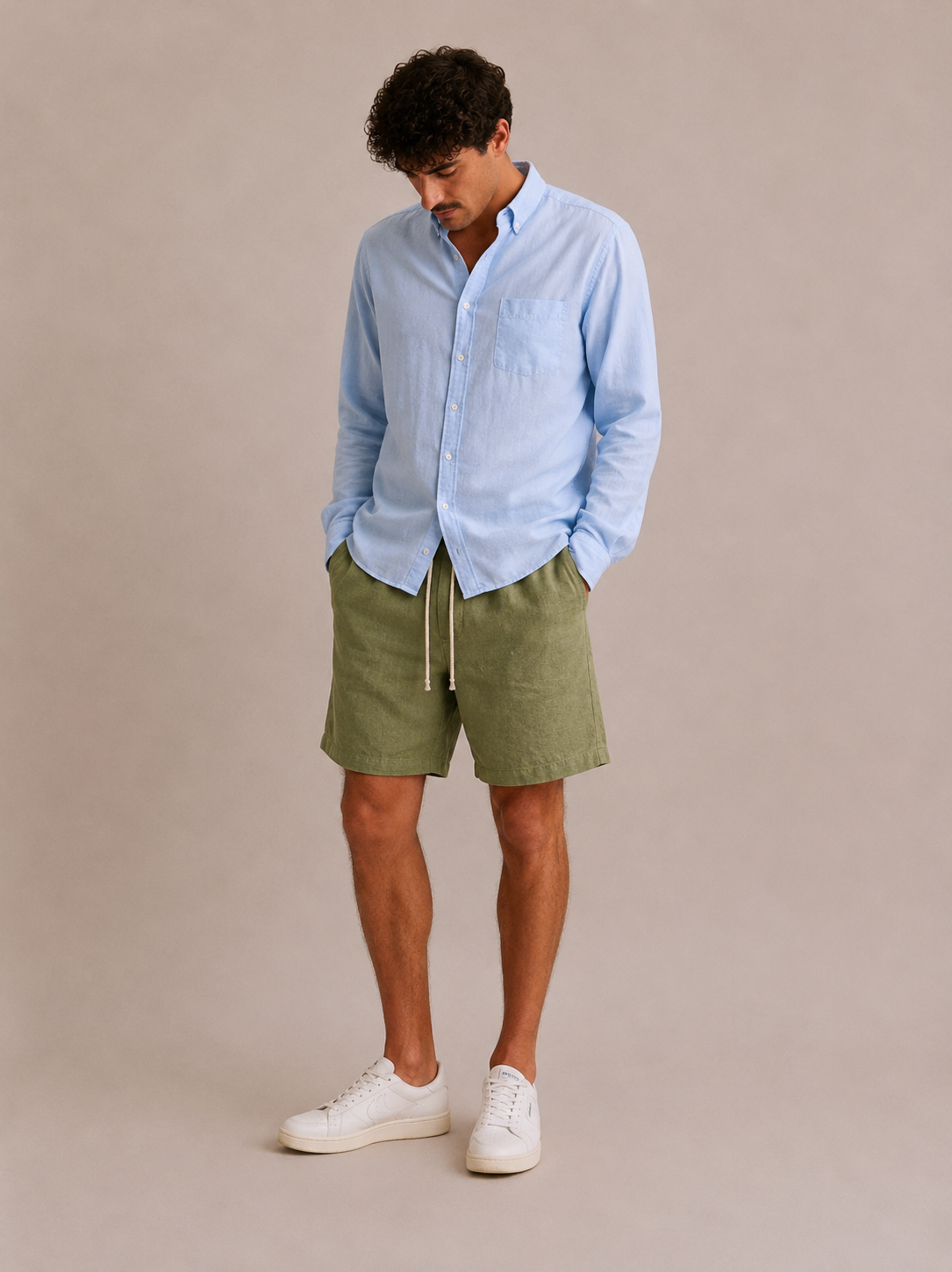 Short en lin